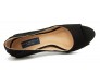 z(Sold out, custom made is available) Courtney Black Suede Working Shoes (Ready Stock)