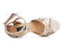 Liliana White Leather Sandals