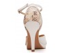 Liliana White Leather Sandals