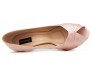 Irene Nude Pink Satin Wedding Shoes