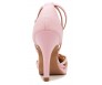 Eunice Pink Satin Wedding Sandals