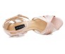 Lorelei  White Lace And Nude Pink Satin Wedding Shoes