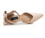 Sabella Champagne Satin  Wedding Shoes