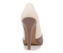 Kyra Nude And Taupe PU Shoes