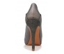 Colette Gun Metallic Metallic Contrast Dinner Shoes