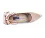 Arlenne Nude Pink Satin Wedding Shoes(Ready Stock)
