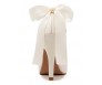 Danielle Ivory White Satin Wedding Shoes