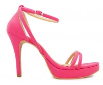 Mya Fuchsia PU Sandals