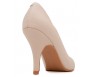 Charlotte Nude Leather Super Comfort Heels (Ready Stock)