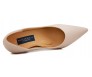 z Charlotte Nude Leather Super Comfort Heels (Ready Stock)