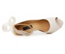 Ivy Ivory White Satin Wedding Shoes