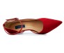 Eva Wine Red Suede Shoes