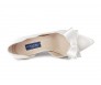 * Pre-order Jamie Ivory White Satin Wedding Shoes(Ready)