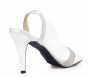* Pre-order Priscilla Ivory White Satin With Diamante Wedding Sandal (Ready)