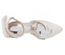 Cammy Ivory White Silk  Wedding Shoes
