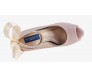 z(Sold out, custom made is available) Freya Rose Gold Glitter Wedding Shoes (Ready Stock)