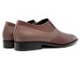 Antonio Dark Brown Leather Costom Made Men's Shoes