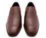 Antonio Dark Brown Leather Costom Made Men's Shoes