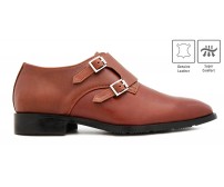 Lorenzo Chocolate Leather Custom Made Men's Shoes