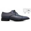 Samuel Blue Leather Custom Made Men's Shoes