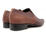 Samson Dark Brown Leather Custom Made Men's Shoes