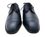 Samuel Blue Leather Custom Made Men's Shoes