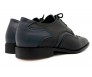 Tommason Black Leather Custom Made Men's Shoes