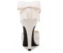 Cammy Ivory White Silk  Wedding Shoes