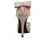 Carolyn Nude Pink Diamante Wedding Sandals