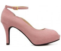 Cirila Pink Suede Casual Shoes