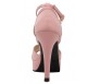 Liliana Pink Silk Casual Sandals