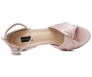 * Naomi Nude Pink Satin Wedding Shoes