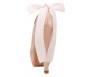 Freya Nude Pink Satin Back Bow Wedding Shoes