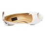 Chloe Ivory White Satin Swarovski Rhinestone Wedding Shoes