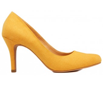 Tamara Yellow Suede Casual Shoes