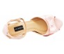 Della Pink Satin Wedding Sandals