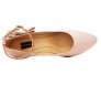 Carmen Nude Pink Satin With Swarovski Wedding Shoes