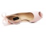 Danielle Nude pink Satin Back Bow Wedding Shoes