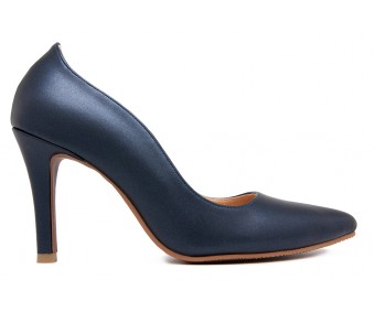 Cheyenne Navy Blue Dinner Shoes