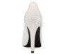 Elaine Ivory White Satin Rhinestone Wedding Shoes