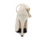 Cayla Ivory Satin Bow Wedding Shoes