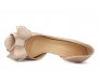 Danika Gold Glitter Bow Wedding Shoes