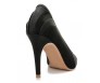 z(Sold out, custom made is available) Courtney Black Suede Working Shoes (Ready Stock)