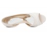 River Ivory White Satin Wedding Shoes